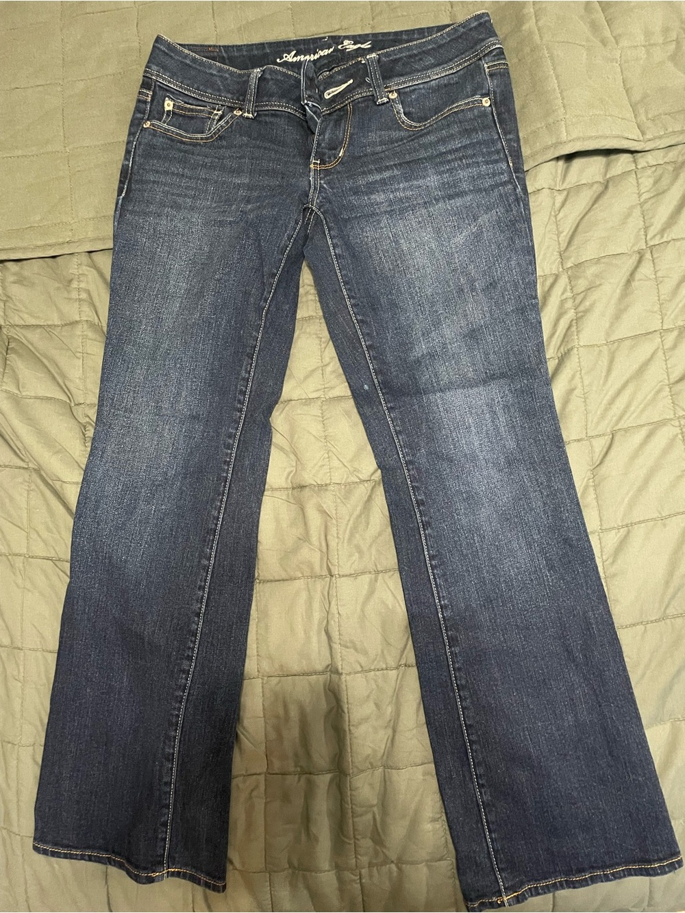 American Eagle Outfitters Dark Indigo Bootcut Jeans